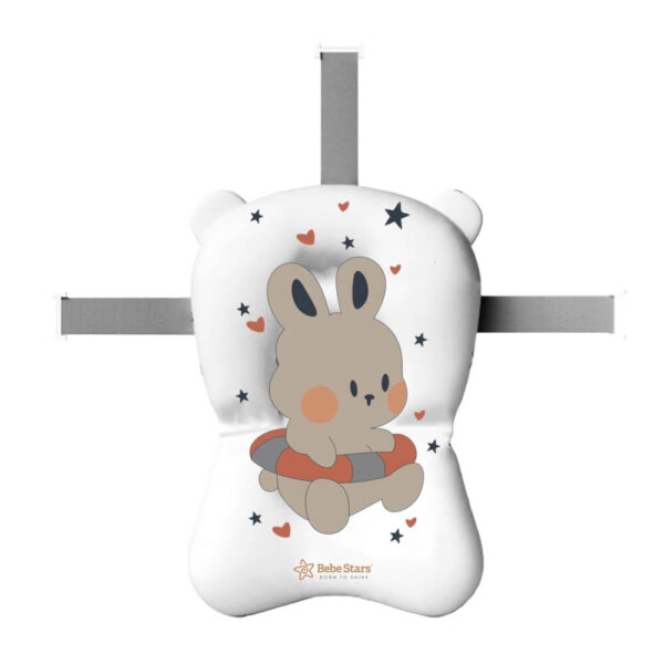Bebe Stars Αντιολισθητικό Μαξιλαράκι Μπανιέρας Rabbit