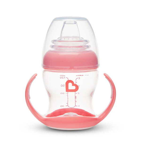 Munchkin Εκπαιδευτικό Ποτηράκι Gentle Cup Pink 118ml +4μηνών
