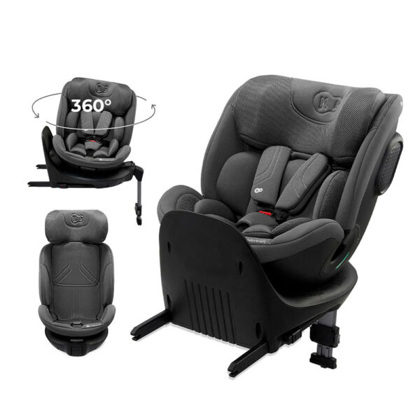 Kinderkraft Κάθισμα Αυτοκινήτου XRider 2 Grey 40-150cm