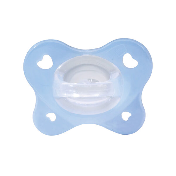 Πιπίλα Chicco όλο Σιλικόνη Physio Dual Soft Σιελ 0-2m