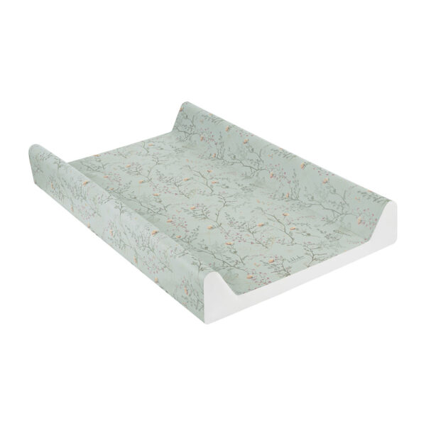 Kikkaboo Αδιάβροχη Αλλαξιέρα Μωρού με Πλαϊνά Secret Garden 50x70 εκ.