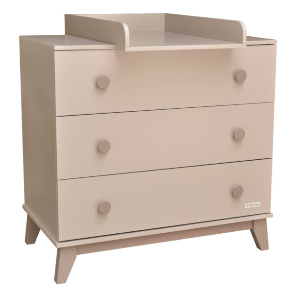 Bebe Stars Συρταριέρα Αλλαξιέρα Latte 90x53x85