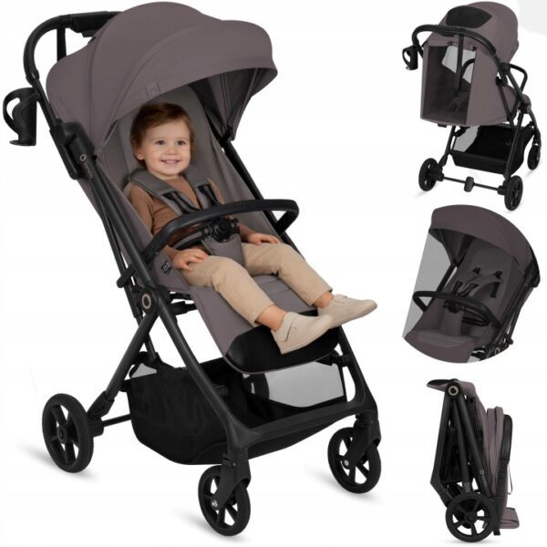 Lionelo Tansi Καρότσι Ταξιδίου έως 22kg  Beige Taupe