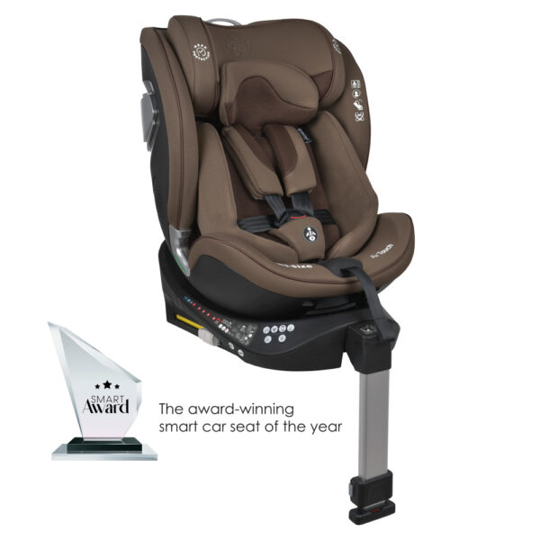 Bebe Stars Κάθισμα Air Touch i-Size 360° Coffee 40-150cm